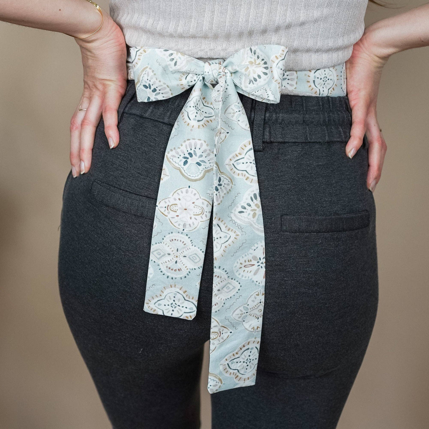Bauch- und Rückenwärmer zum Umbinden - Bellywrap Marrakesch - Dianas Klosterlädchen