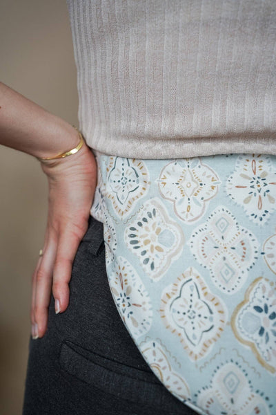 Bauch- und Rückenwärmer zum Umbinden - Bellywrap Marrakesch - Dianas Klosterlädchen