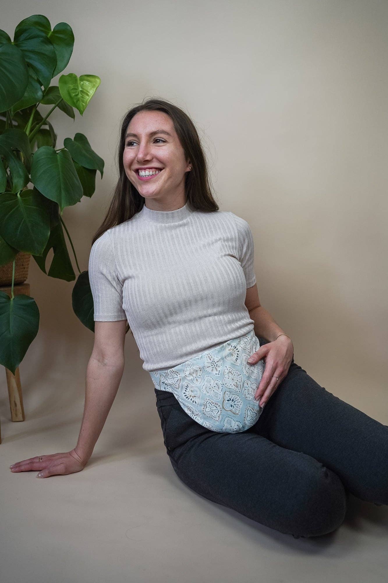 Bauch- und Rückenwärmer zum Umbinden - Bellywrap Marrakesch - Dianas Klosterlädchen