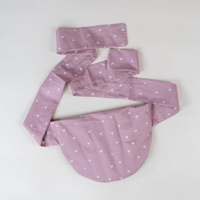 Bauch- und Rückenwärmer zum Umbinden - Bellywrap Rosa - Dianas Klosterlädchen