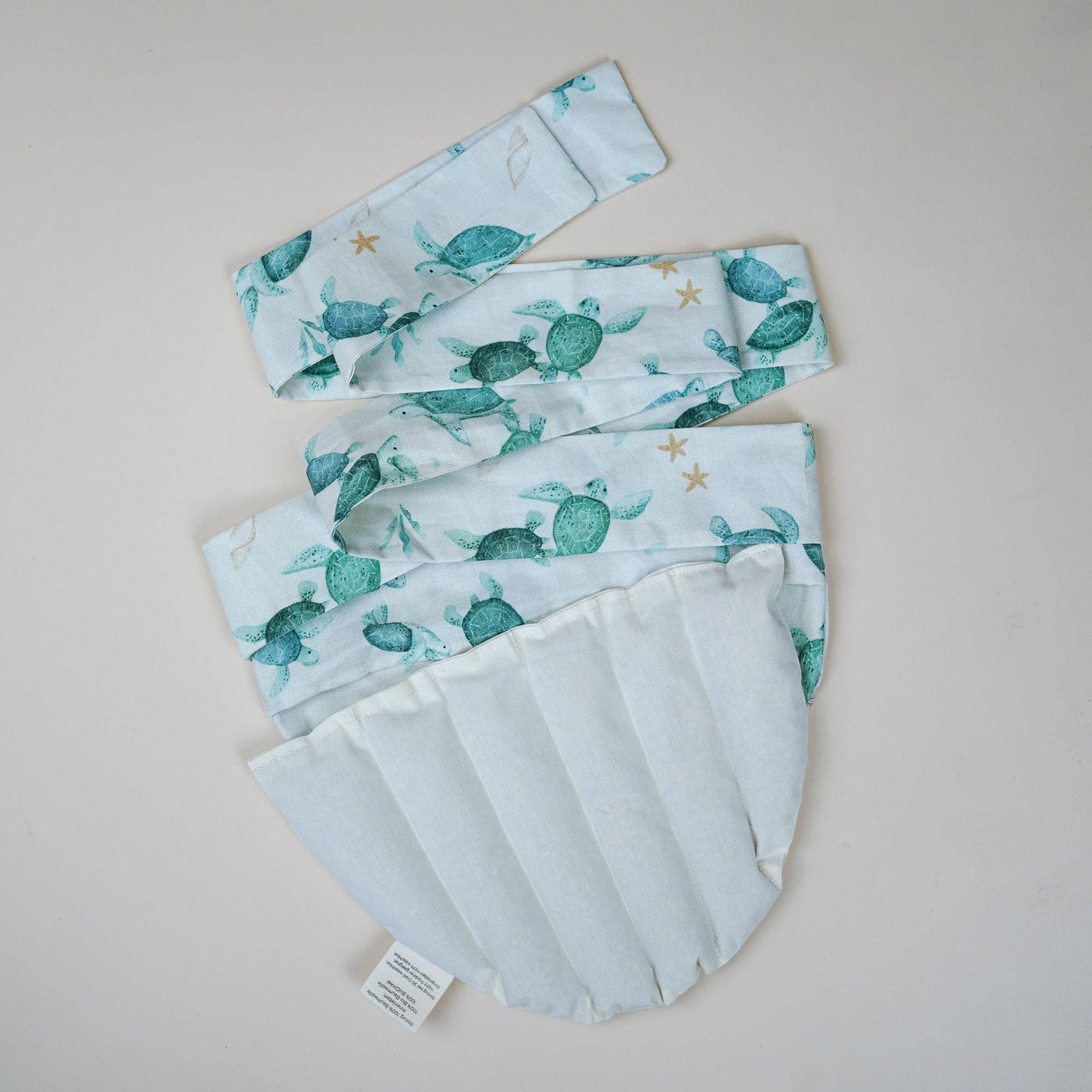 Bauch- und Rückenwärmer zum Umbinden - Bellywrap Schildkröte - Dianas Klosterlädchen
