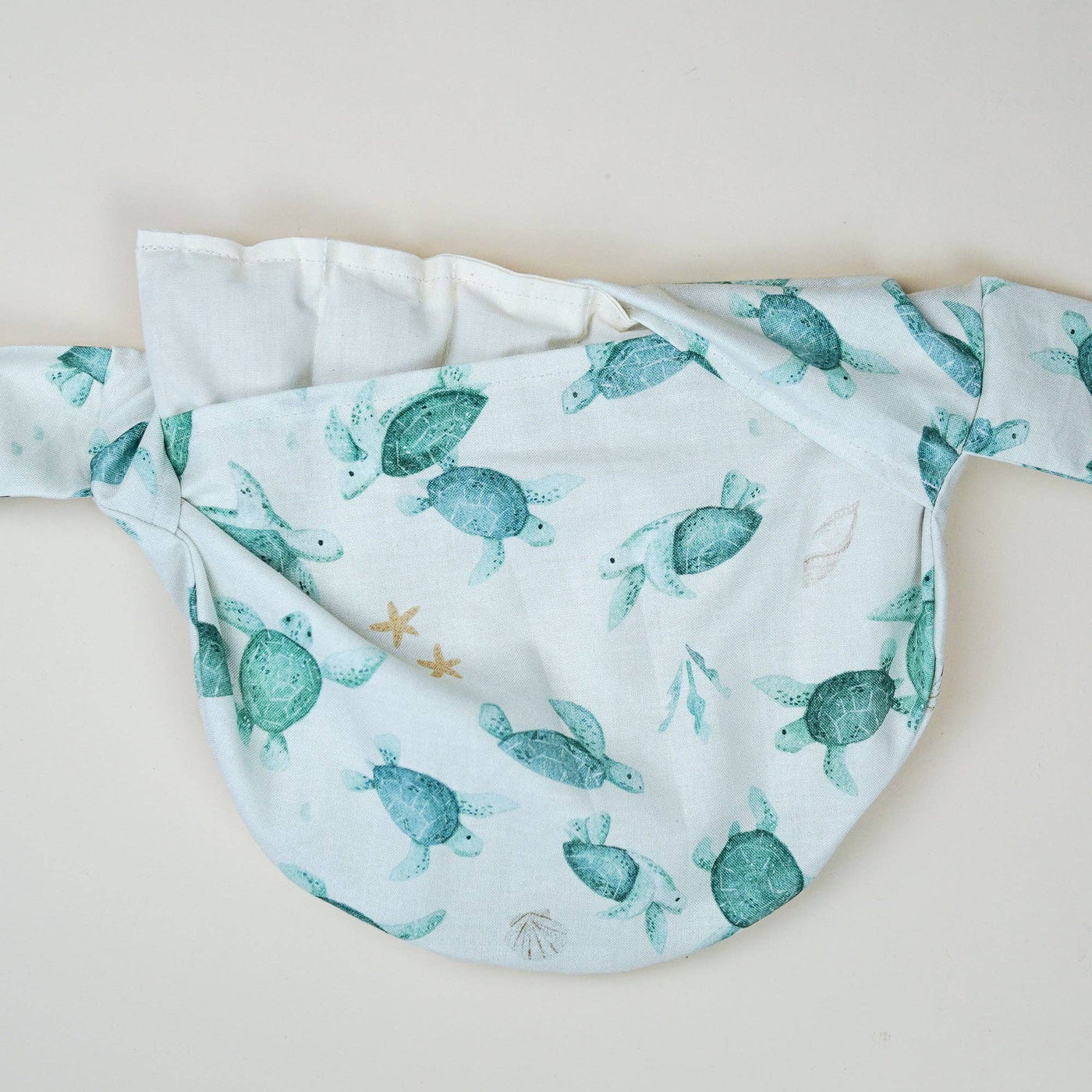 Bauch- und Rückenwärmer zum Umbinden - Bellywrap Schildkröte - Dianas Klosterlädchen