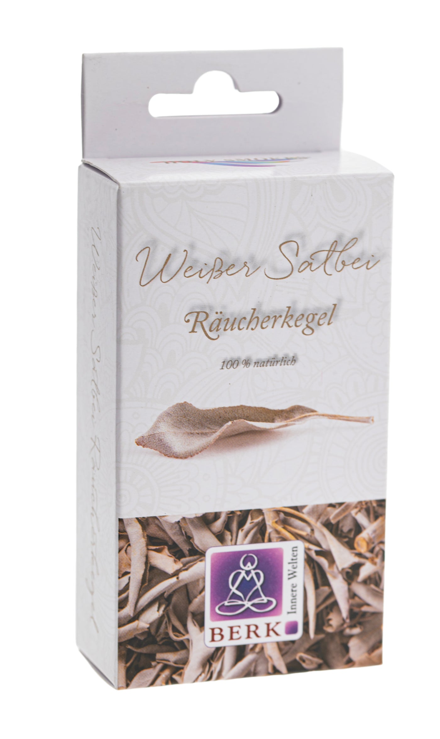 Berk Weißer Salbei Räucherpyramide - Dianas Klosterlädchen