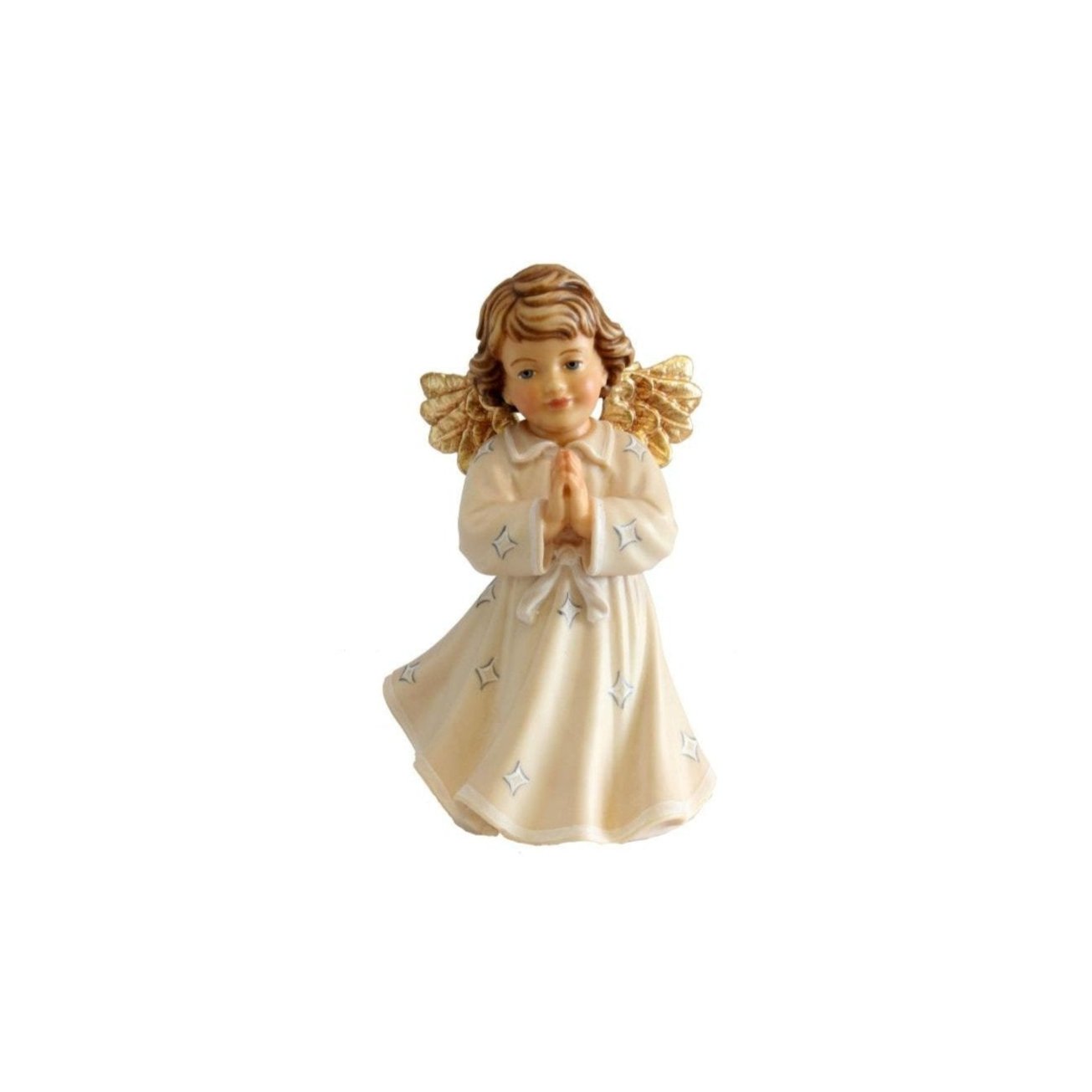 Betender Weißer Holzengel 5 cm - Dianas Klosterlädchen