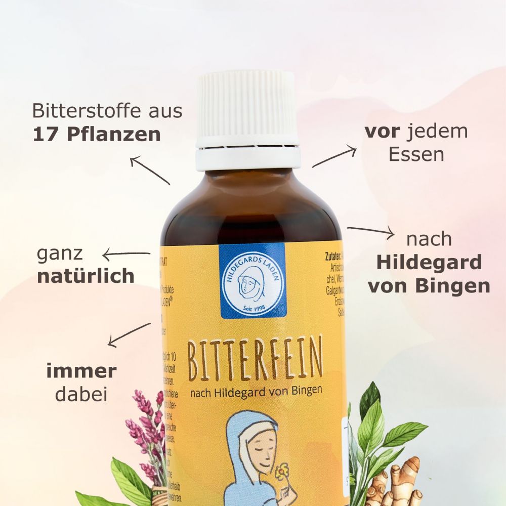 Bitterfein - 3 x Kräuterbitter-Tropfen 150ml - Dianas Klosterlädchen