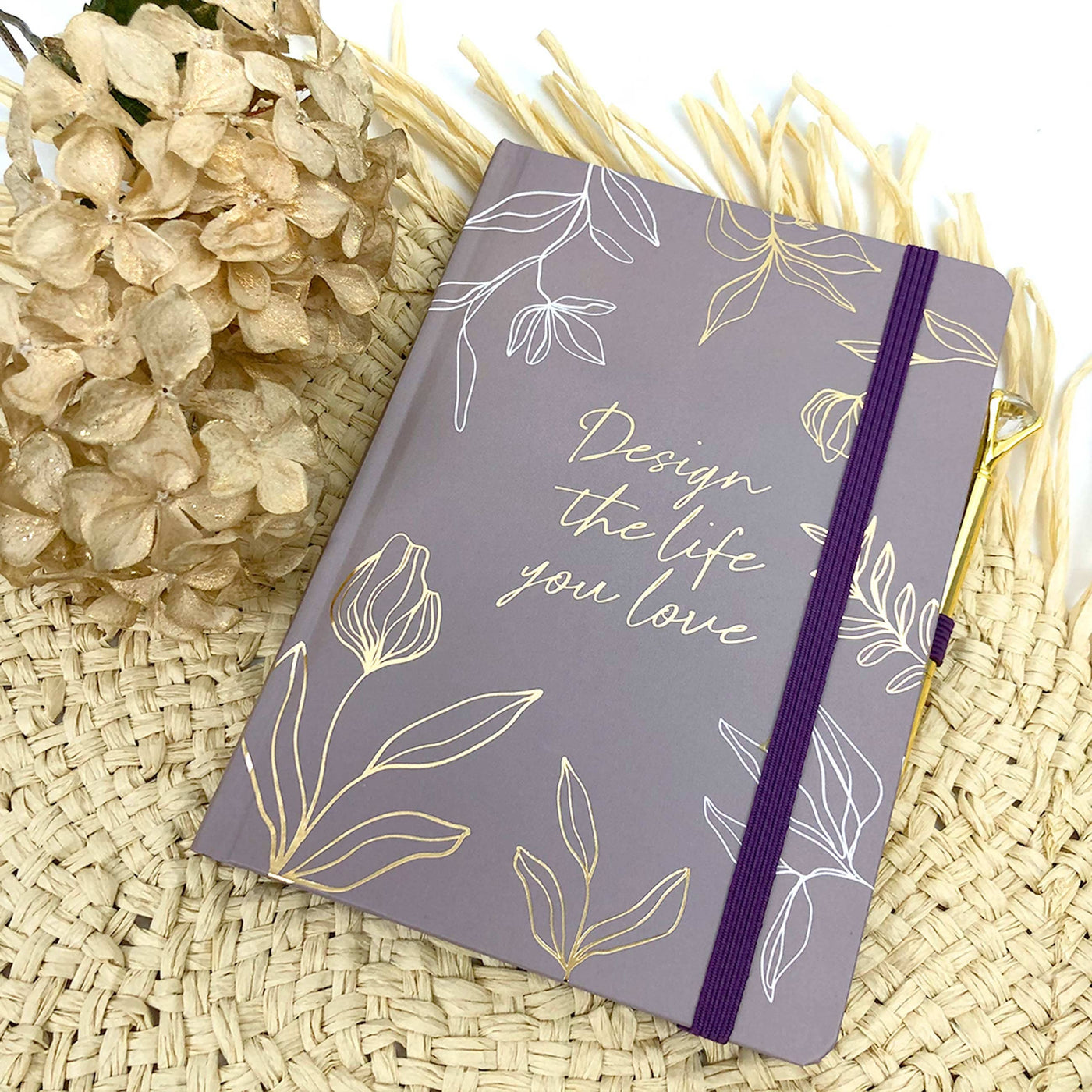 Bullet Journal Lila - Notizbuch - Dianas Klosterlädchen