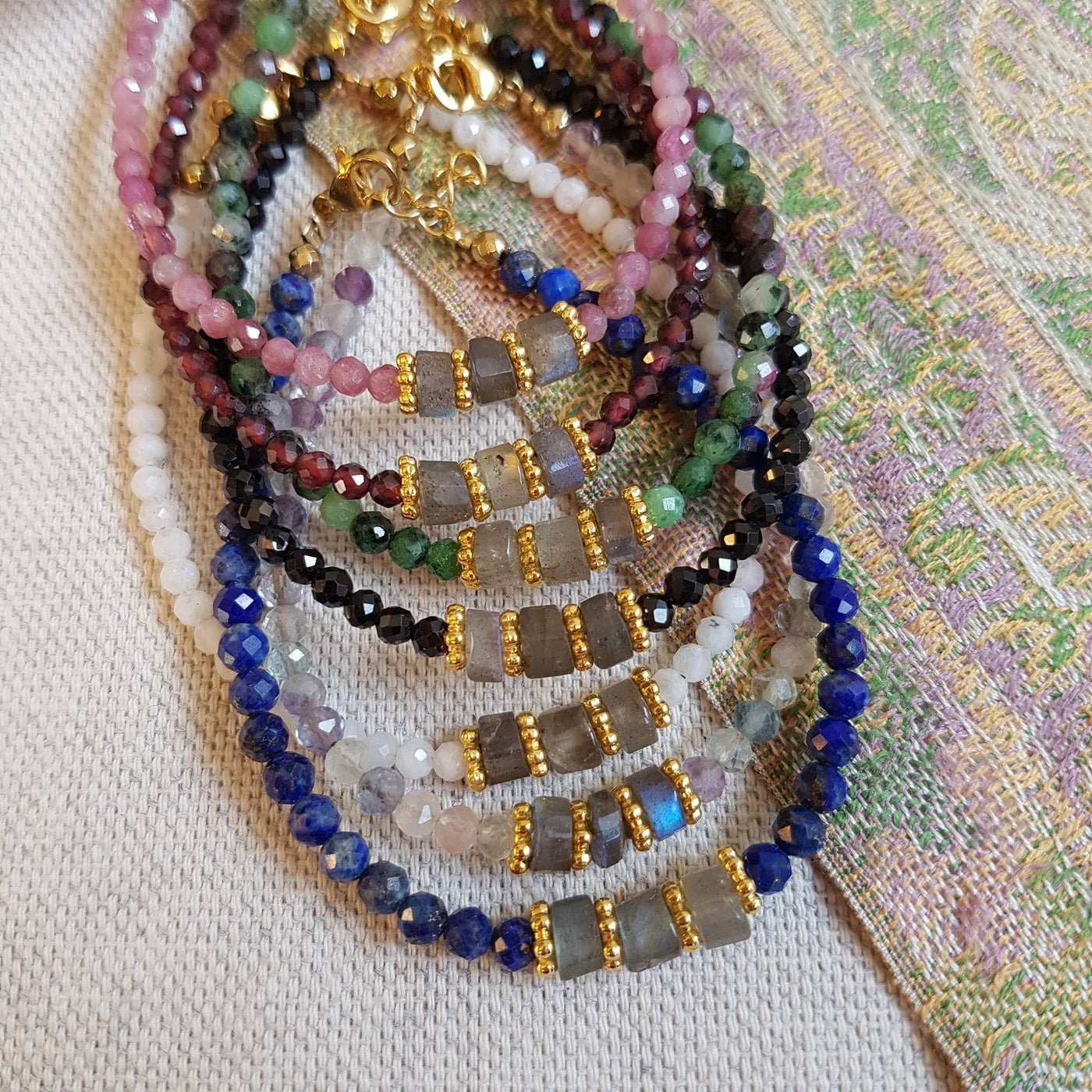 Armband KAMALA rosa Turmalin