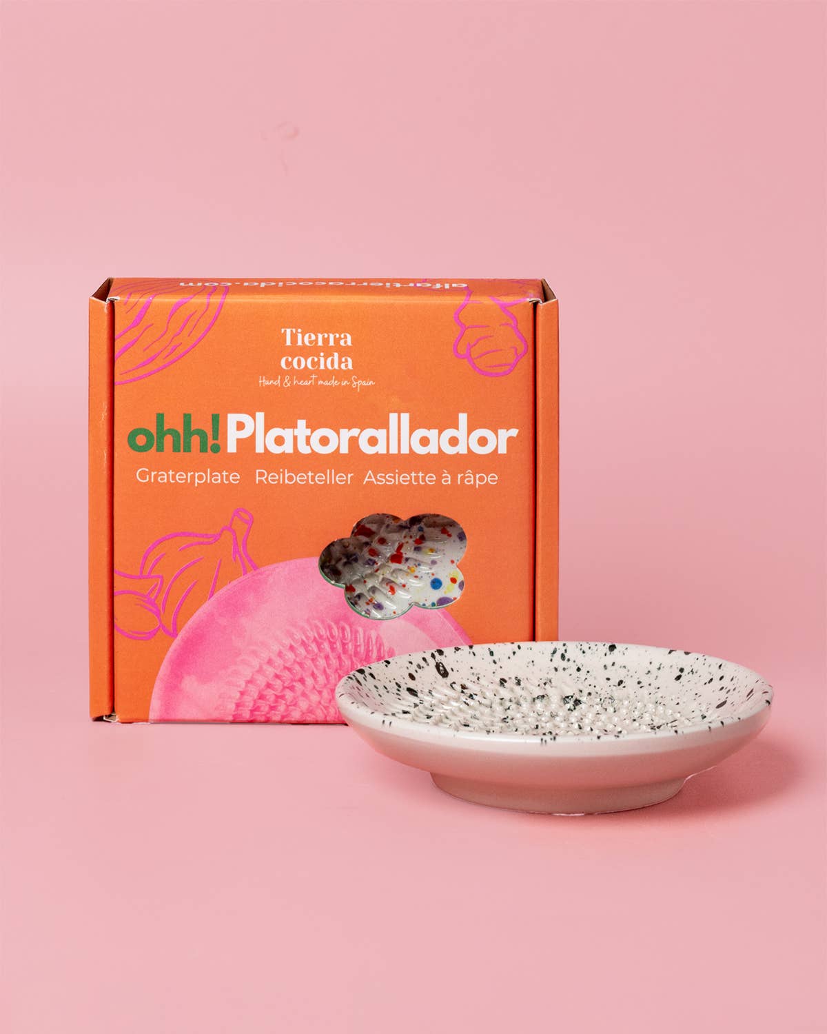 THUNFISCH Kleiner Reibeteller für Lebensmittel