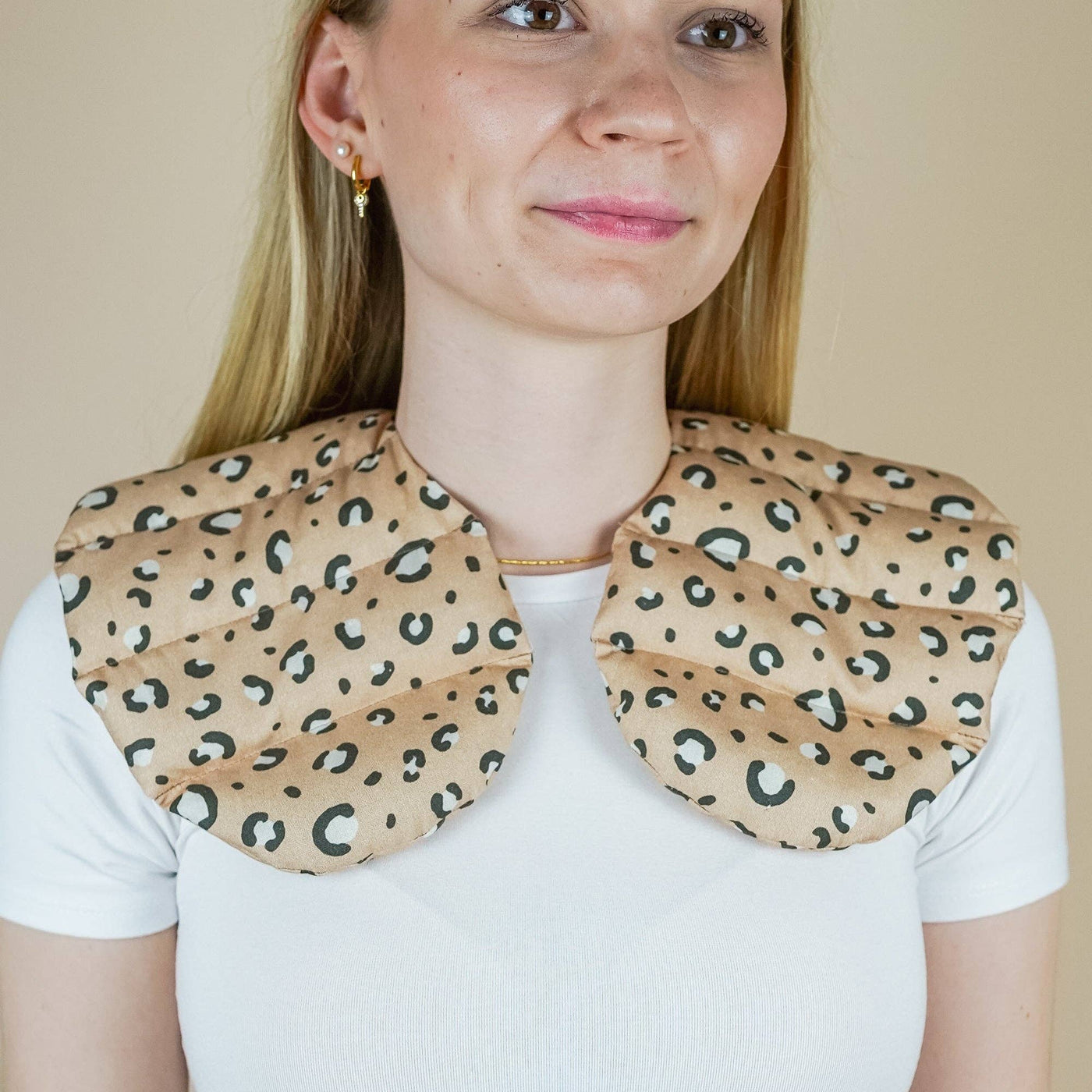 Nackenkissen Leo beige