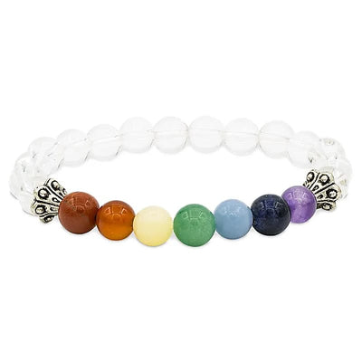 Chakra Armband Bergkristall - Dianas Klosterlädchen