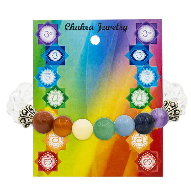 Chakra Armband Bergkristall - Dianas Klosterlädchen