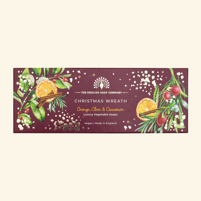 Christmas Wreath Adventskranz Seifenset 3 x 100g - Dianas Klosterlädchen