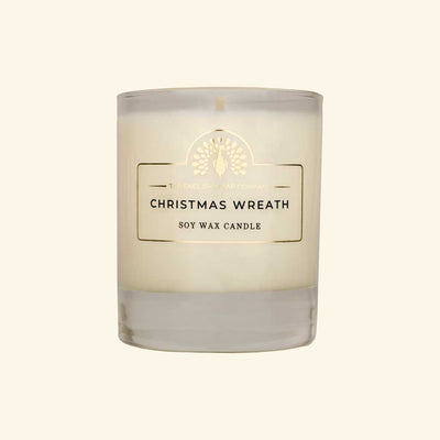 CHRISTMAS WREATH Luxus Duftkerze 170ml - Dianas Klosterlädchen