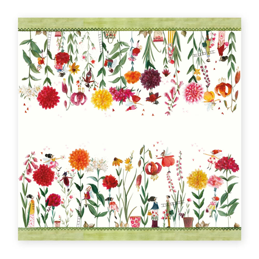 Cocktailserviette Blumenparadies - Dianas Klosterlädchen