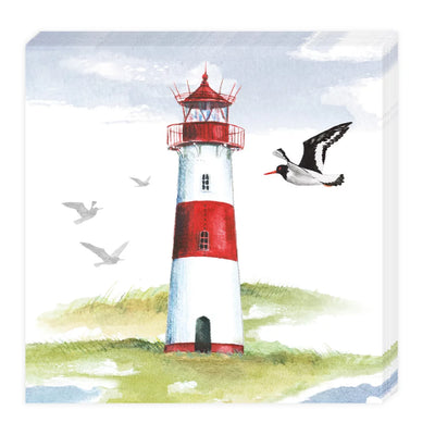 Cocktailserviette Leuchtturm - Dianas Klosterlädchen