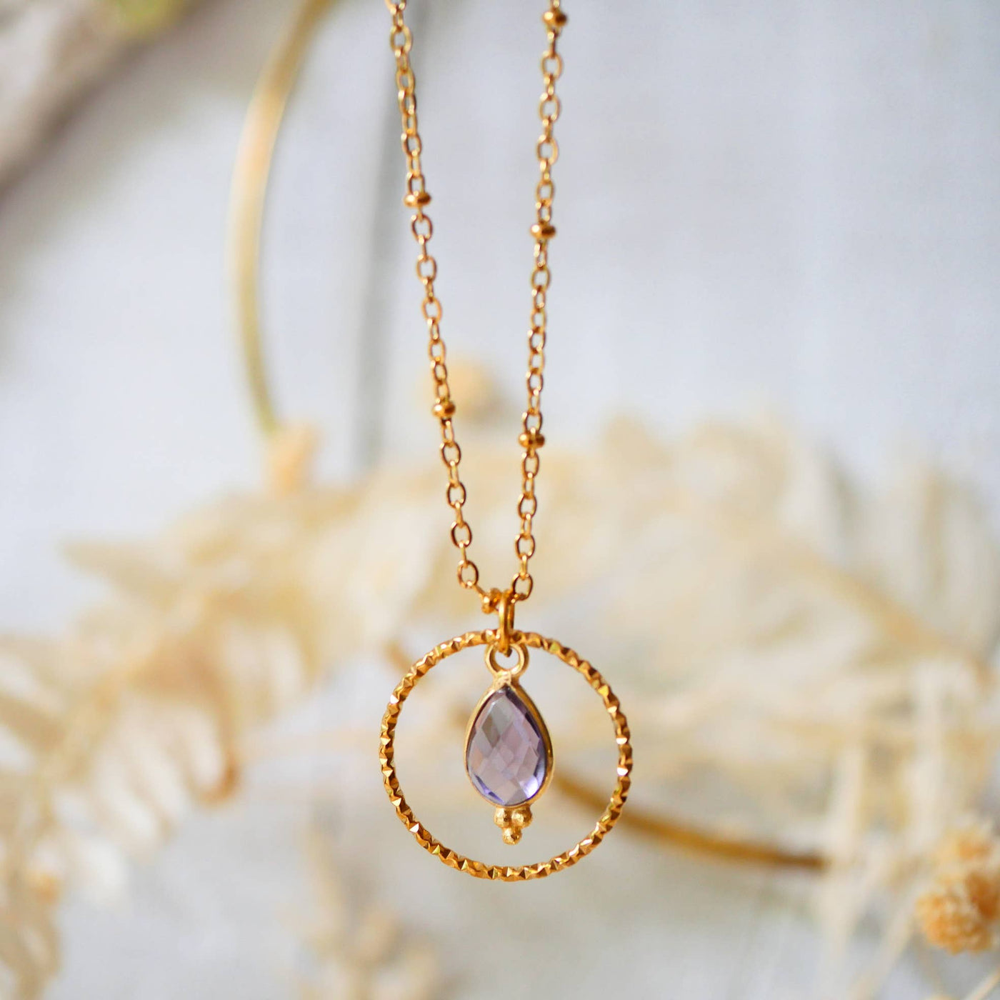 Halskette CLEMENTINE Amethyst