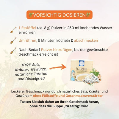 Fastensuppe 350g - Hildegard von Bingen - Dianas Klosterlädchen