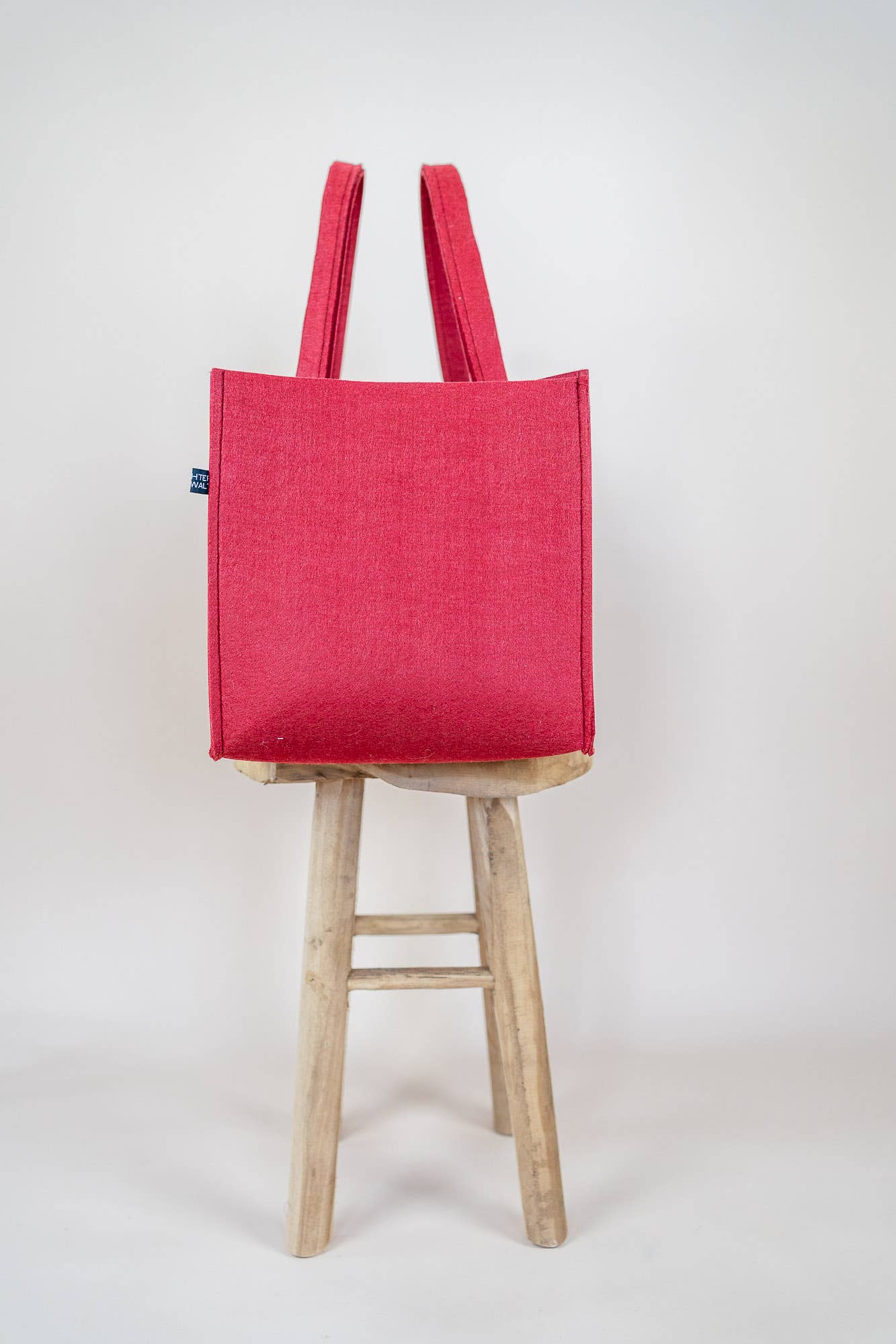 Filztasche grau, Shopper Filz, Filshopper, große Filztasche - Dianas Klosterlädchen