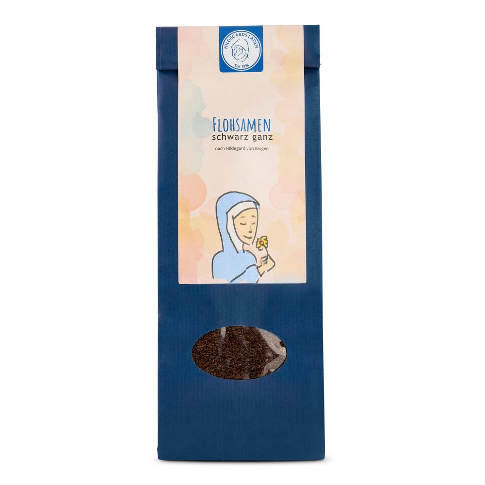 Flohsamen schwarz ganz 200g - Dianas Klosterlädchen