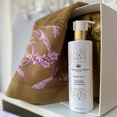 Flüssige Handseife Poudre de Riz - Kollektion Versailles - Dianas Klosterlädchen