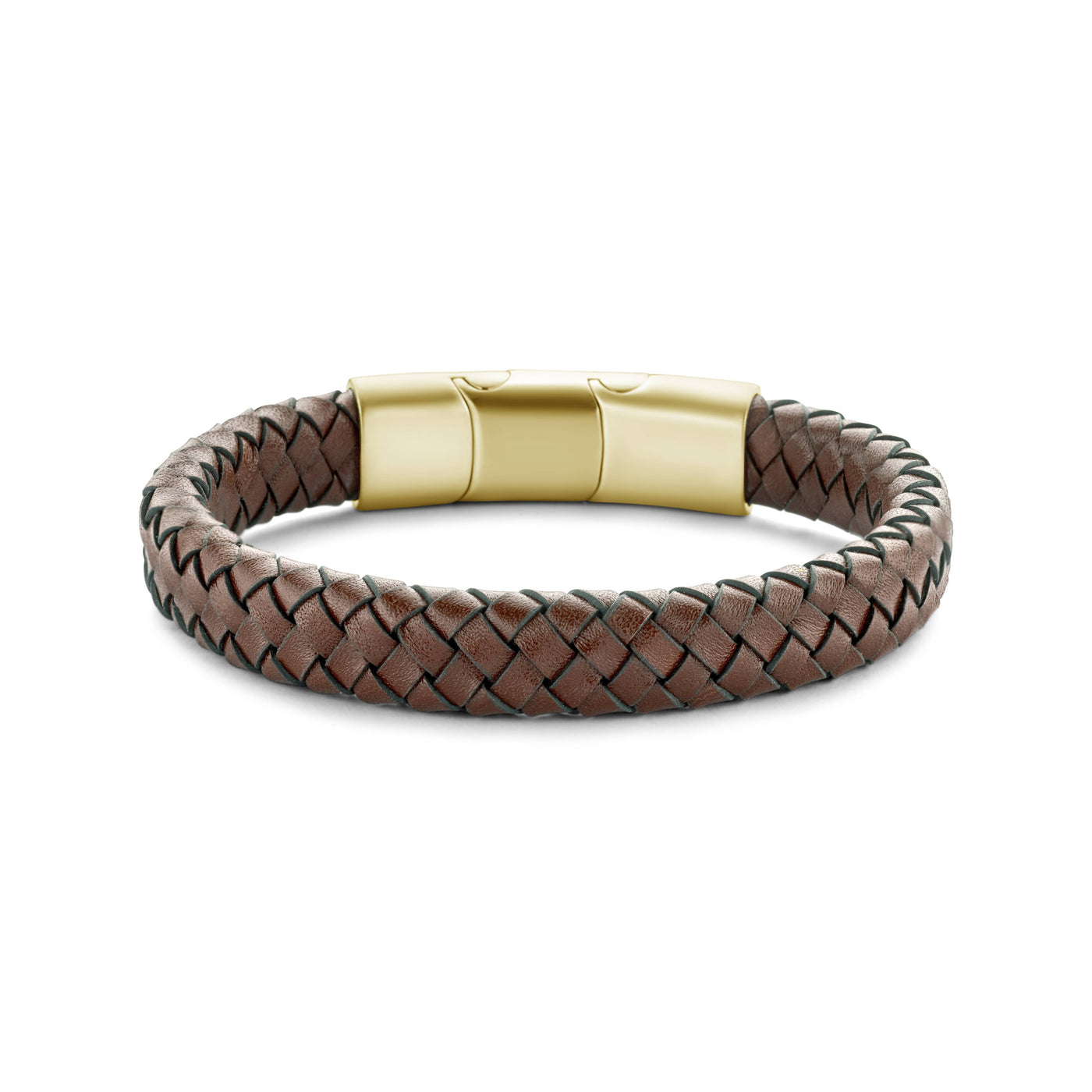 Frank 1967 - Armband dunkelbraunes Leder gebürstet ipg 21cm - Dianas Klosterlädchen