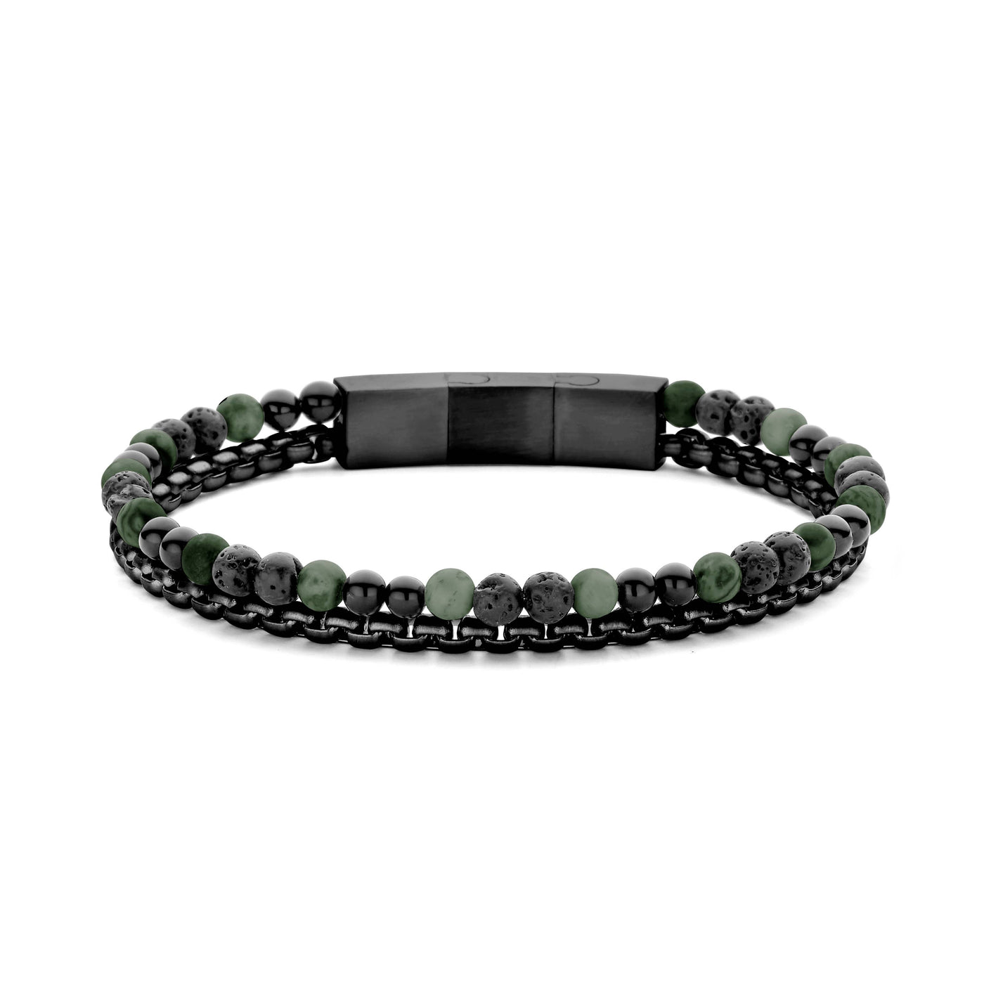 Frank 1967 - Frank 1967 Perlenarmband mit Boxkette 4 mm - Dianas Klosterlädchen