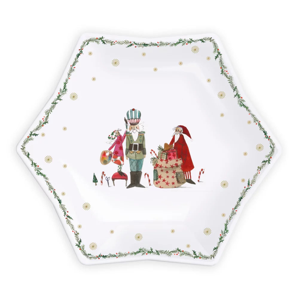 Gebäckteller Weihnachtswerkstatt - Dianas Klosterlädchen