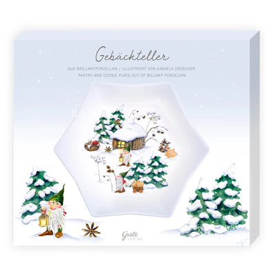 Gebäckteller Weihnachtswichtel - Dianas Klosterlädchen