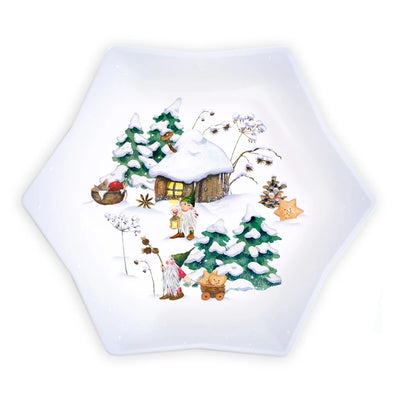 Gebäckteller Weihnachtswichtel - Dianas Klosterlädchen