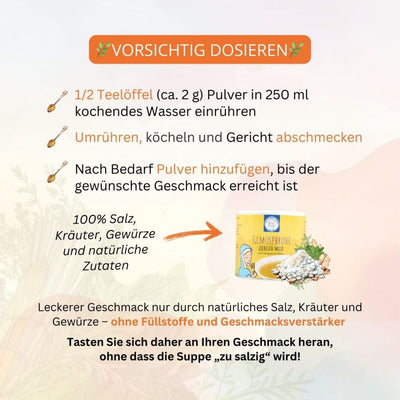 Gemüsesuppe lieblich mild 350g | Hildegard von Bingen - Dianas Klosterlädchen
