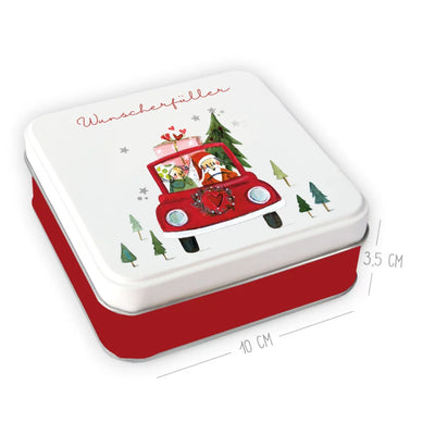 Geschenkdose Weihnachtsautos - Dianas Klosterlädchen