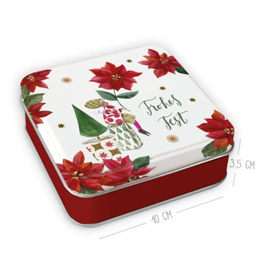 Geschenkdose Weihnachtssterne - Dianas Klosterlädchen