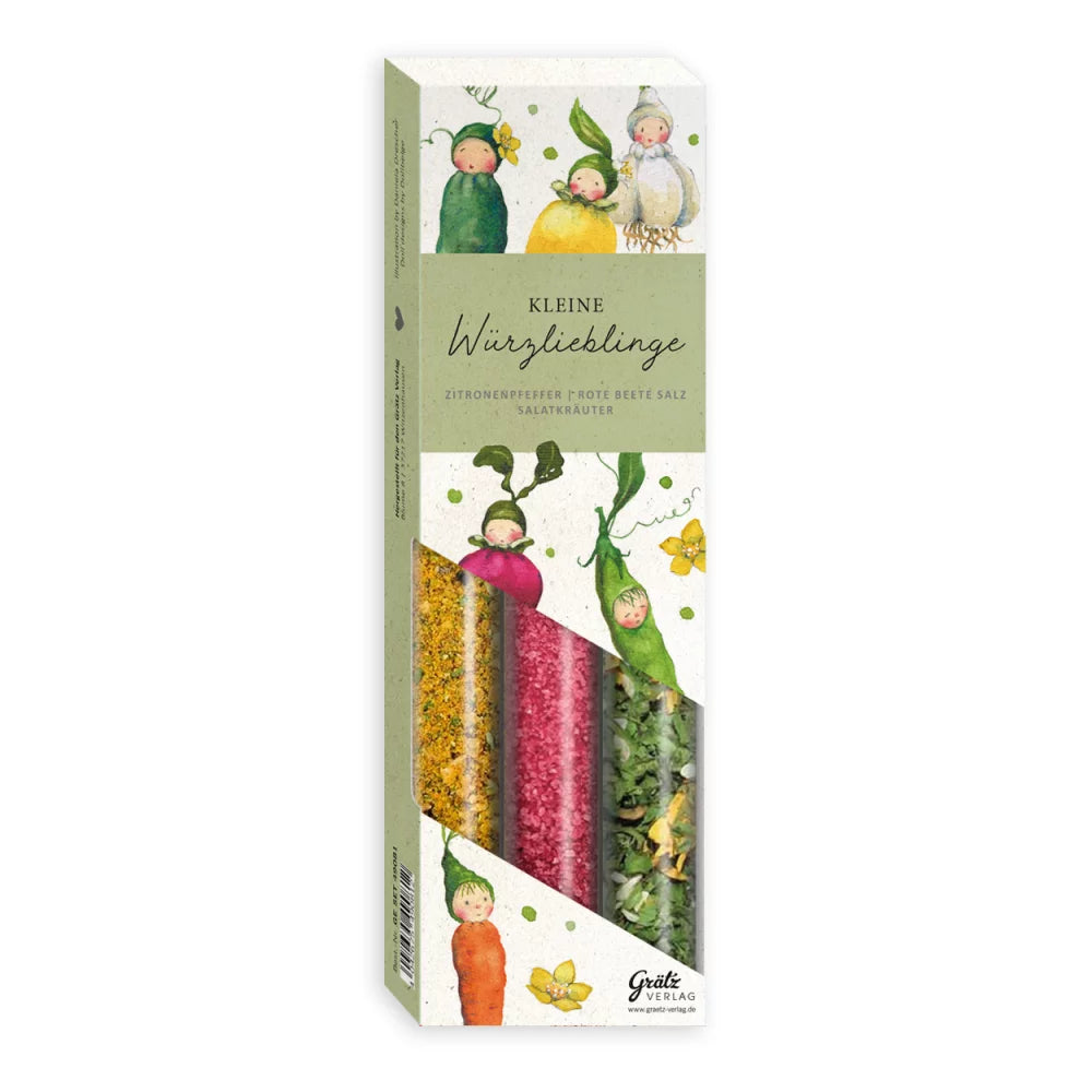 Gewürzset Obst- und Gemüsekinder - Dianas Klosterlädchen