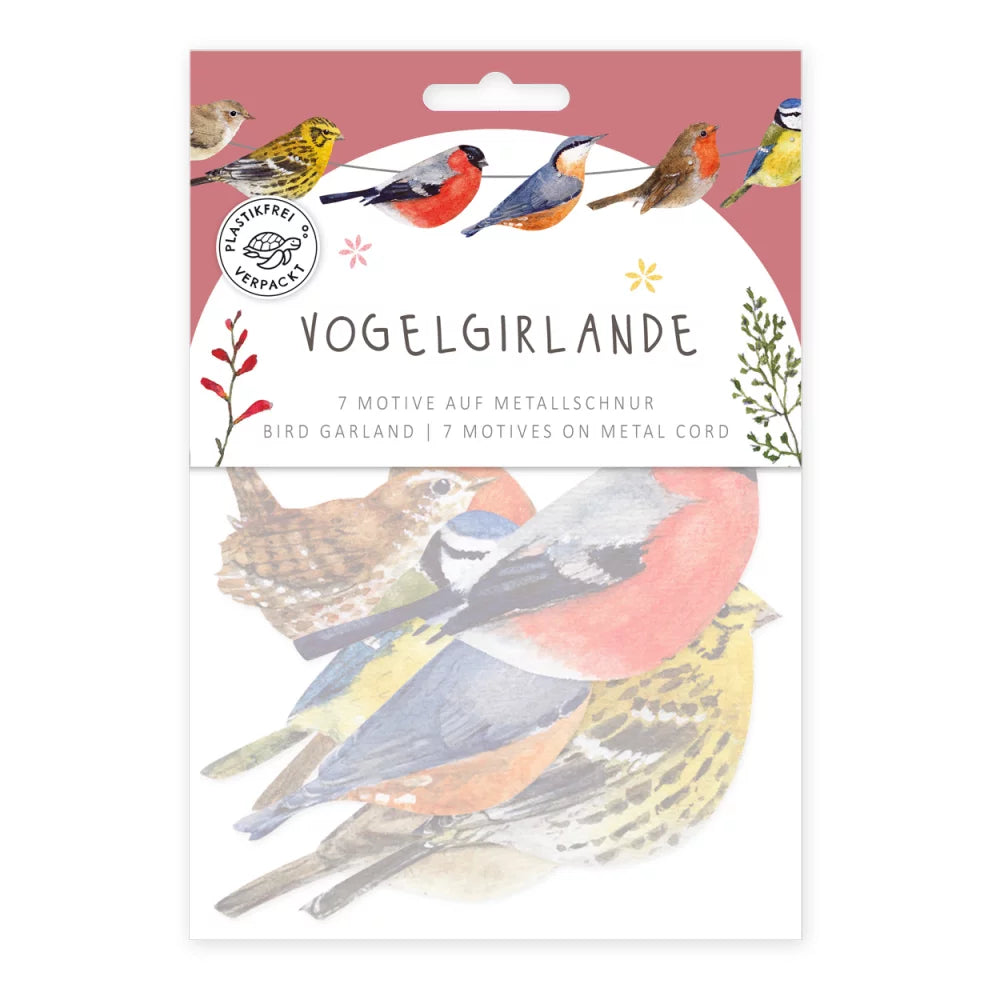 Girlande Vögel Zeit für Harmonie - Dianas Klosterlädchen