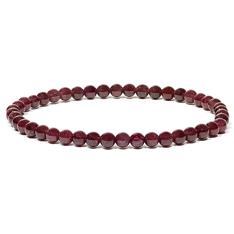 Granat Armband elastisch - Dianas Klosterlädchen