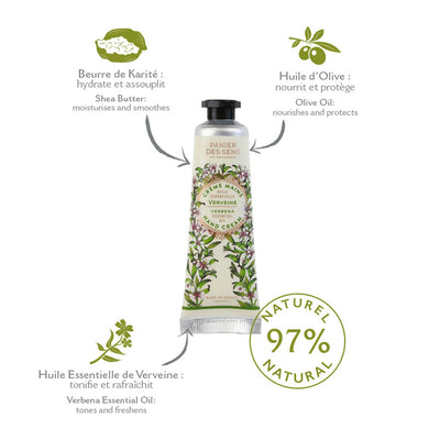 Handcreme 30 ml | Energetisiernde Verbene - Dianas Klosterlädchen