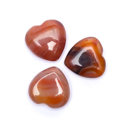 Handschmeichler Herz Karneol 3 cm - Dianas Klosterlädchen