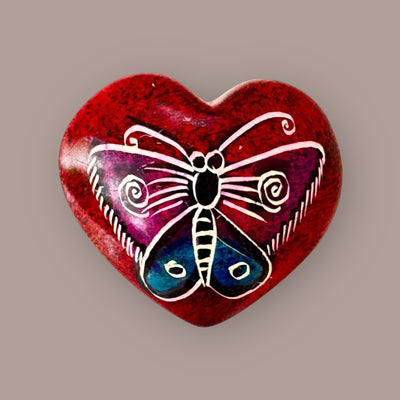 Handschmeichler Herz Schmetterling - Dianas Klosterlädchen