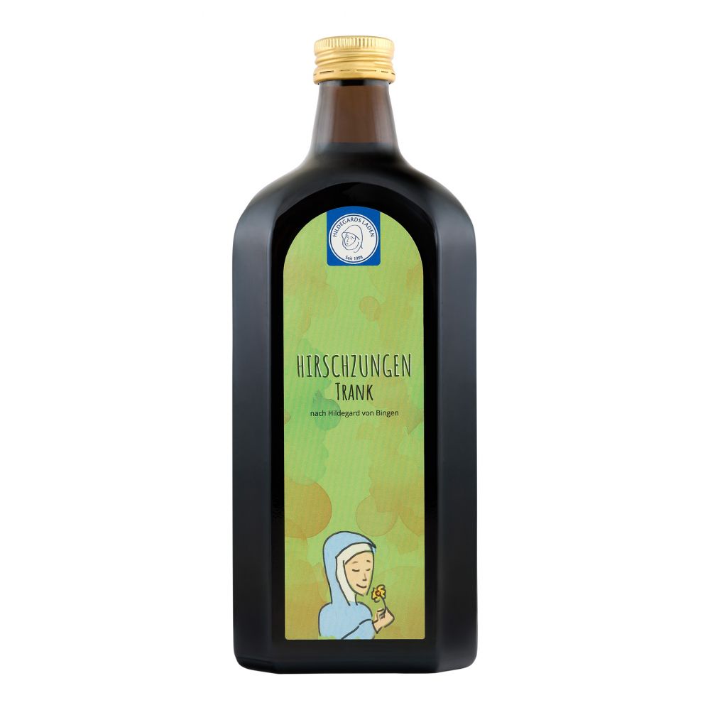 Hirschzungen Trank 500ml |Hildegard von Bingen - Dianas Klosterlädchen