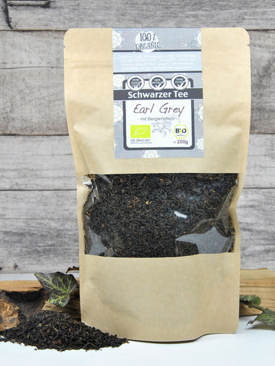 Schwarzer Tee - Bio Earl Grey - 200g in www.klosterlaedchen.com