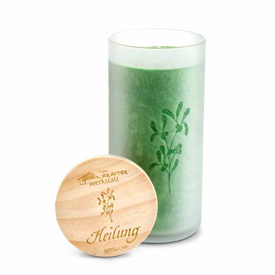 Berglicht Kerze HEILUNG im Glas
