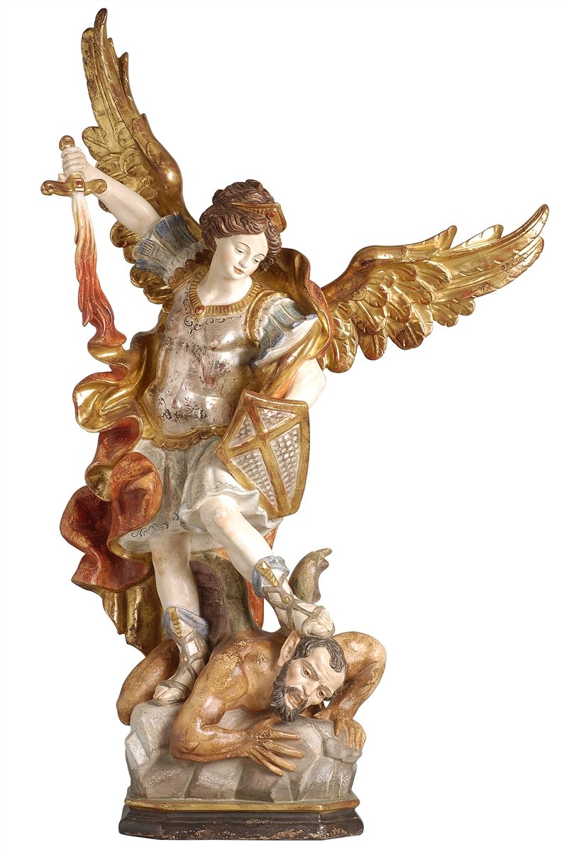 Heiliger Michael G.Reni 40cm | Echtgold-Alt