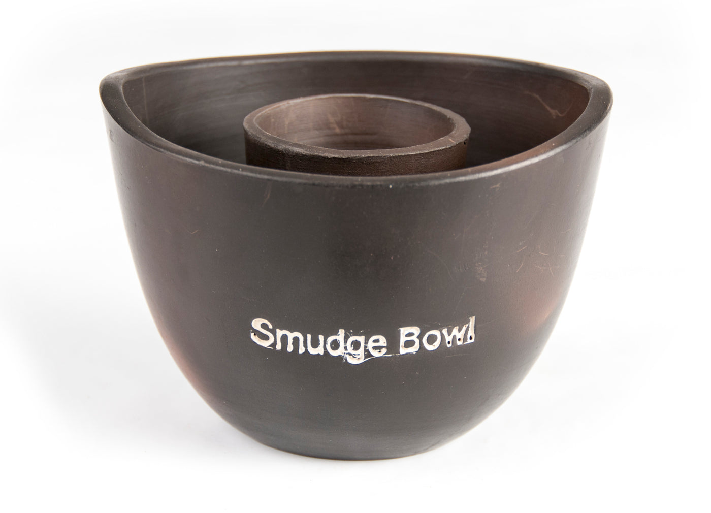 Smudge Bowl, schwarz aus Ton Ø ca. 13 cm - Dianas Klosterlädchen