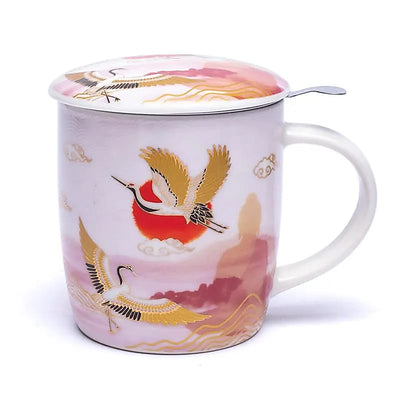 Geschenk-Set Teetasse mit Sieb Zen-Moment