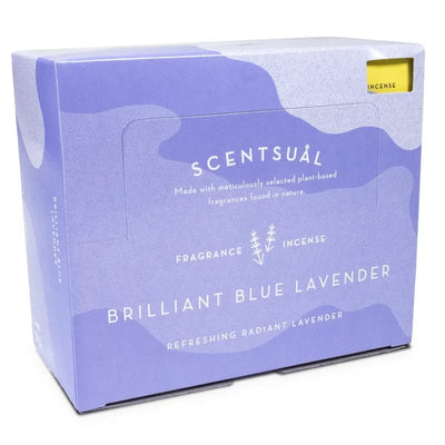 Scentsual Räucherstäbchen Brillianter Blauer Lavendel