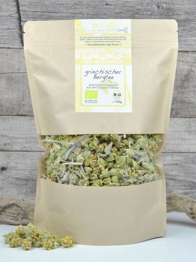 Griechischer Bio Bergtee - sideritis scardica - 100g in www.klosterlaedchen.com