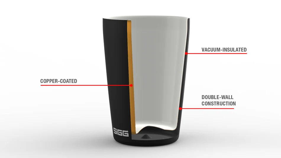 Kaffeebecher NESO Pure Ceram Black 0.3 L - Dianas Klosterlädchen