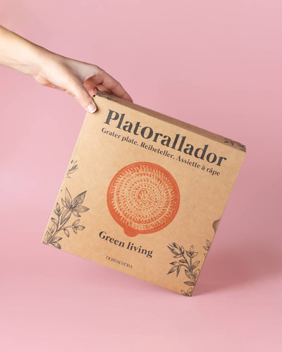 KIRSCHROSA  Reibeteller - mit Verpackung - Dianas Klosterlädchen