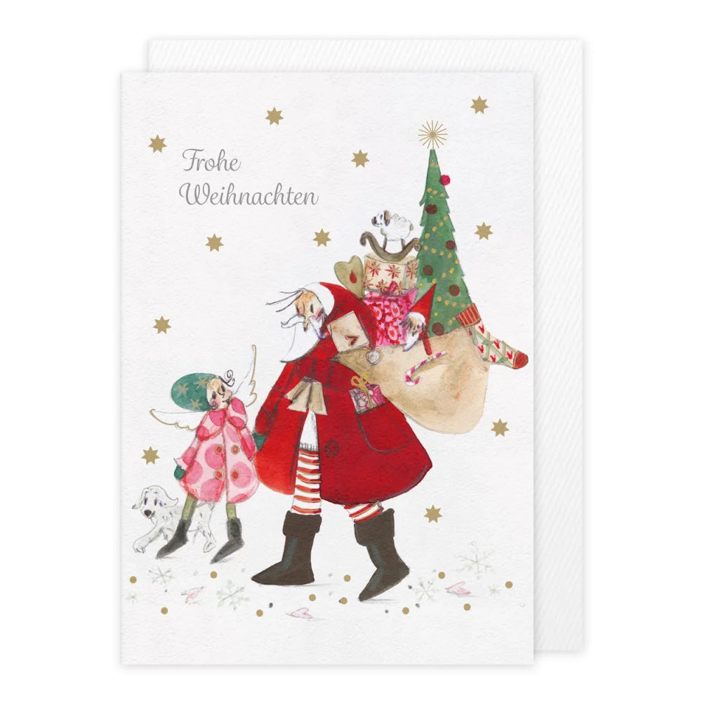 Klappkarte Frohe Weihnachten