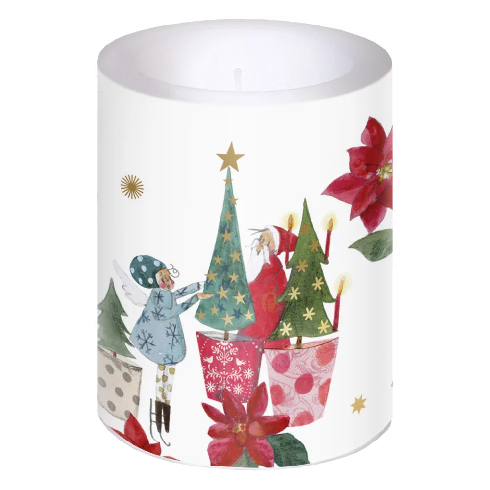 Kleine Kerze Weihnachtssterne - Dianas Klosterlädchen
